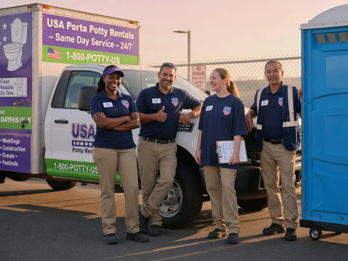 Porta Potty Rental company in Whittier, CA